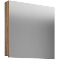 VCB1 Bad Wandschrank m Spiegel 60 cm Honig Eiche Dekor 56-916932 von PKline