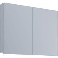 VCB1 Bad Wandschrank m Spiegel Spiegelschrank 80 cm Weiß 56-914460 von PKline