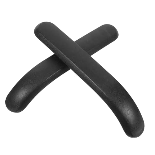 PLAFOPE 1 Paar Armlehnenkissen Für Büroschreibtischstühle, Kunststoff-armpolster, Ersatz-computerstuhl-zubehör, Erhöht Den Komfort Und Reduziert Die Armbelastung von PLAFOPE