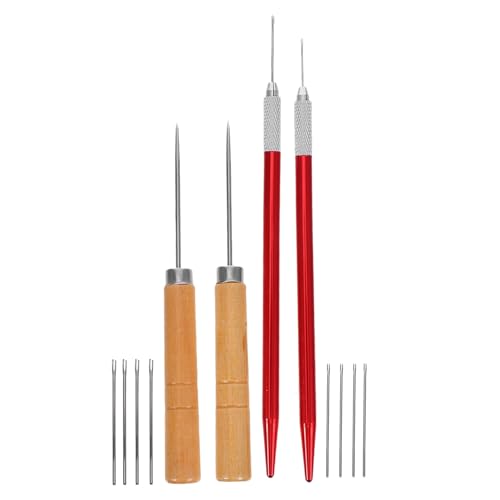 PLAFOPE 1 Set Puppenhaar-Werkzeug: Rerooting-nadeln 0,6/0,8 Mm – Haar-rerooting-Werkzeug Für Bjd-Puppen Mit Holzahle, Einfach Zu Verwenden – DIY-bastelbedarf von PLAFOPE