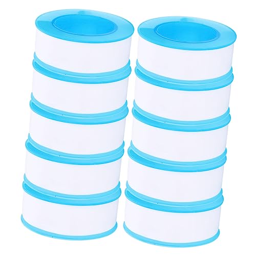 PLAFOPE 10 Rollen Ptfe Dichtungsband für Wasserleitungen Flexible und Temperaturbeständige Abdichtung für Sanitäranwendungen für Installateure und Heimwerker PLAFOPE 10 Rollen Ptfe Dichtungsband für Wasserleitungen Flexible und Temperaturbeständige Abdichtung für Sanitäranwendungen für Installateure und Heimwerker von PLAFOPE