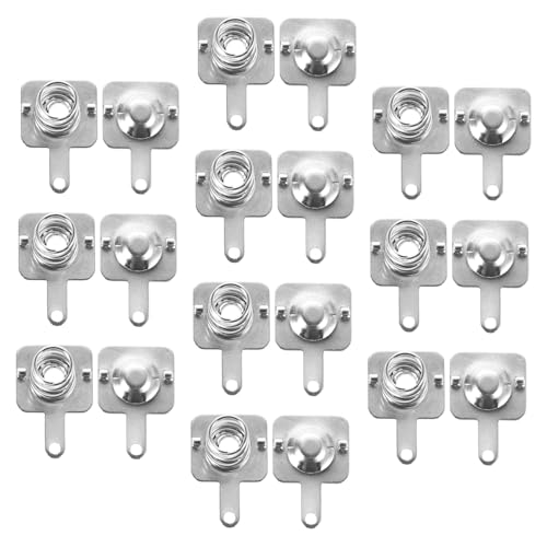PLAFOPE 10 Sätze Metall Batteriefederkontakte für Aaa Batterien Schnellwechsel Batterie Polplatten DIY Batterieanschluss für Ferngesteuerte Spielzeuge Einfache Installation Langlebig und von PLAFOPE