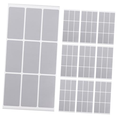 PLAFOPE 10 Stück Rechteckige Scratch Off Aufkleber Silber Selbstklebend für DIY Überraschungsspiele Kreative Rubbellose Partybelohnungen Vielseitig Einsetzbar PLAFOPE 10 Stück Rechteckige Scratch Off Aufkleber Silber Selbstklebend für DIY Überraschungsspiele Kreative Rubbellose Partybelohnungen Vielseitig Einsetzbar von PLAFOPE