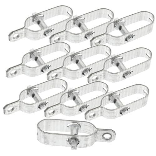 PLAFOPE 10 Stück Teiliges Drahtseil Spanner aus Edelstahl Heavy Duty Spannschloss für Gartendraht und Seilspannung Rostfrei Vielseitig Einsetzbar für Gewächshaus Zaun Wäscheleine und von PLAFOPE