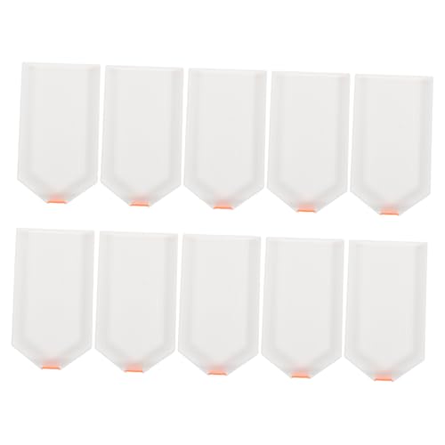 PLAFOPE 10 Stück Teiliges Großes Kunststoff tablett Diamant Perlen Sortierschalen Flexibel Langlebig für DIY Strass Basteln Schmuck Kunst PLAFOPE 10 Stück Teiliges Großes Kunststoff tablett Diamant Perlen Sortierschalen Flexibel Langlebig für DIY Strass Basteln Schmuck Kunst von PLAFOPE