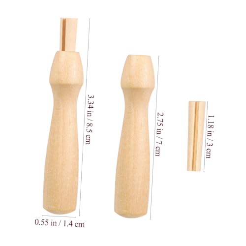 PLAFOPE 10 Stück Teiliges Holzgriff für Punch Needle Filznadeln Ergonomisch rutschfest Langlebig Einfach zu Montieren für Trockenfilzen und Wollfilz Handarbeiten Geeignet PLAFOPE 10 Stück Teiliges Holzgriff für Punch Needle Filznadeln Ergonomisch rutschfest Langlebig Einfach zu Montieren für Trockenfilzen und Wollfilz Handarbeiten Geeignet von PLAFOPE