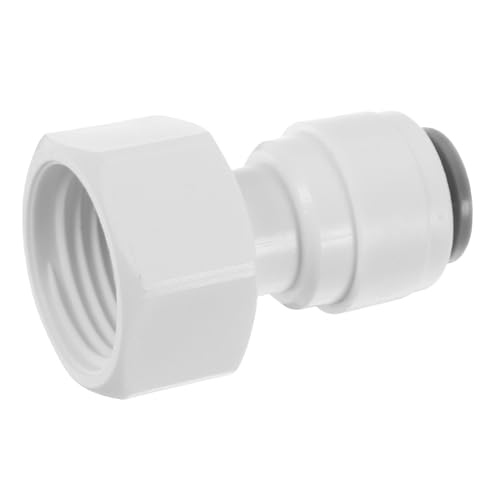 PLAFOPE 10 Stück Teiliges Kunststoff Wasserfilter Verbinder Push Fit Adapter Schnellverbinder für Wasserfilter Installation Langlebig Dicht und Einfach zu Montieren für Wassersysteme von PLAFOPE