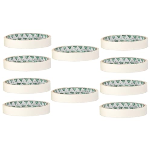 PLAFOPE 10 Stück Teiliges Masking Tape Beschreibbare Selbstklebende Malerkreppbänder Leicht Abreißbar Vielseitig für DIY Kunst Basteln Kinderzeichnungen Dekorative Abdeckarbeiten PLAFOPE 10 Stück Teiliges Masking Tape Beschreibbare Selbstklebende Malerkreppbänder Leicht Abreißbar Vielseitig für DIY Kunst Basteln Kinderzeichnungen Dekorative Abdeckarbeiten von PLAFOPE