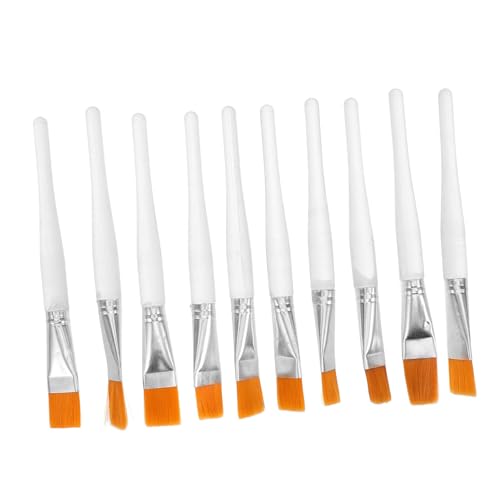 PLAFOPE 10 Stück Teiliges Nylonpinsel Set für Acryl Aquarell und Ölmalerei Leichte Bruchfeste Künstlerpinsel mit Transparentem Kristallgriff Vielseitig Einsetzbar für PLAFOPE 10 Stück Teiliges Nylonpinsel Set für Acryl Aquarell und Ölmalerei Leichte Bruchfeste Künstlerpinsel mit Transparentem Kristallgriff Vielseitig Einsetzbar für von PLAFOPE