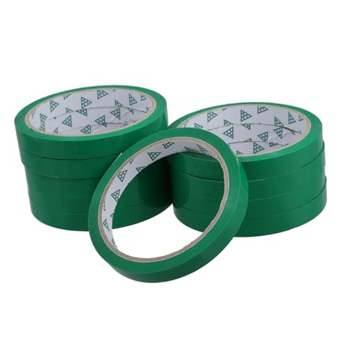 PLAFOPE 10 Stück Teiliges Schweres Polypropylen klebeband Stark Dehnbar für Gemüsebindung und Sichere Verpackung von Lebensmitteln Langlebig und Zuverlässig für Obst Gemüsesiegelung von PLAFOPE