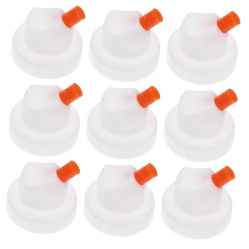 PLAFOPE 10 Stück Teiliges Spraydosen Sprühkopf Ersatzdüsen für Vielseitige Sprühflaschen Einfache Installation Langlebige Sprühköpfe für Haushalt Garten Beauty Anwendungen von PLAFOPE