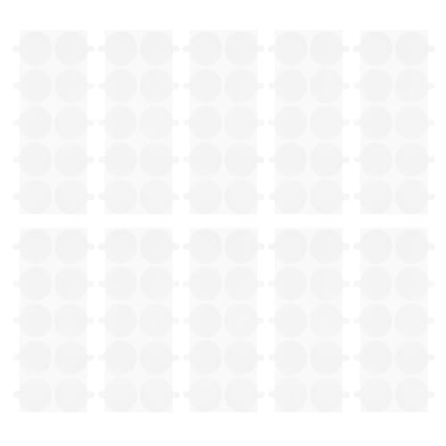 PLAFOPE 100 Stück Doppelseitige Klebepunkte Wachssiegel Sticker Ablösbar Selbstklebend für DIY Briefumschläge Geschenkverpackungen Basteln Vielseitig und Langlebig von PLAFOPE