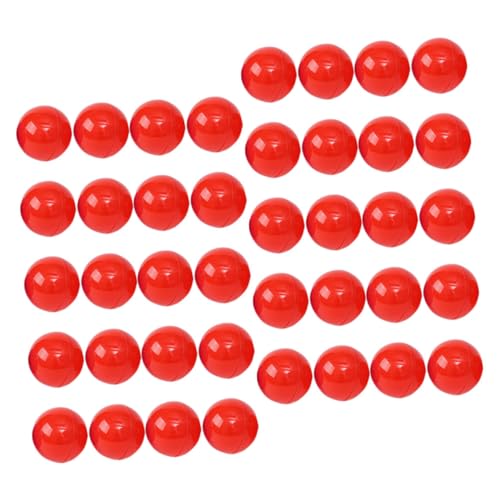 PLAFOPE 100 Stück Öffnbare Kugeln aus PVC Leichte Spielbälle für Gewinnspiele Partyspiele Basteln und Dekoration Wiederverwendbar für Verlosungen und Freizeitveranstaltungen von PLAFOPE