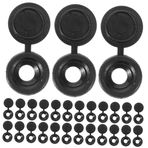 PLAFOPE 100 Stück Schraubenkappen Dekorative Abdeckungen für Schraubenköpfe Staubschutz und Verschönerung für Möbel und Heimwerkerprojekte PLAFOPE 100 Stück Schraubenkappen Dekorative Abdeckungen für Schraubenköpfe Staubschutz und Verschönerung für Möbel und Heimwerkerprojekte von PLAFOPE