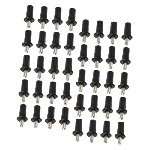 PLAFOPE 100 Stück Teiliges Reparaturset für Jalousien und Möbel mit Verstellbaren Metall Stiftpins und Vinylbefestigungen Robuste Ersatzstifte für Fensterläden Regal und Schranktüren DIY von PLAFOPE