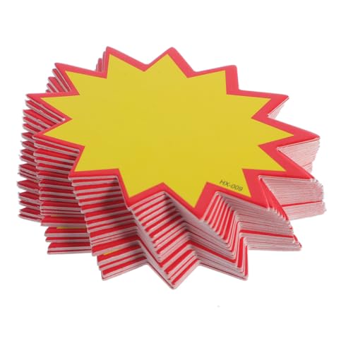 PLAFOPE 100 Stück Wiederbeschreibbare Gelbe Preisschilder aus Papier für Einzelhandel Supermärkte Robuste Preisetiketten für Kleidung und Verkaufsaktionen Einfache Anwendung Auffälliges PLAFOPE 100 Stück Wiederbeschreibbare Gelbe Preisschilder aus Papier für Einzelhandel Supermärkte Robuste Preisetiketten für Kleidung und Verkaufsaktionen Einfache Anwendung Auffälliges von PLAFOPE