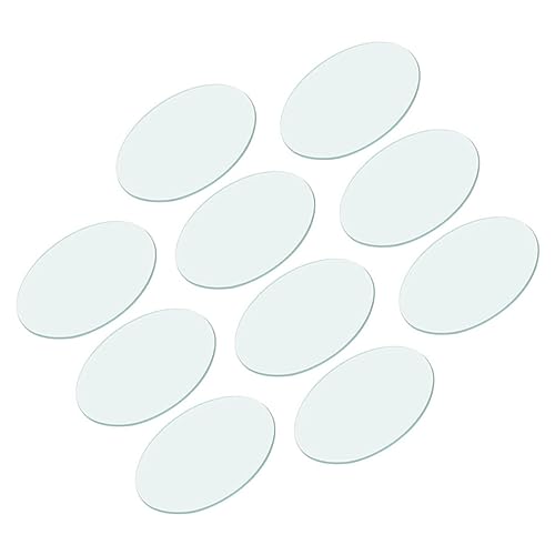PLAFOPE 10stücke Transparentes Labor Uhrenglas Rundes Glas Für Chemie-experimente Robuste Und Praktische Glasabdeckung Für Labor Und Schule von PLAFOPE