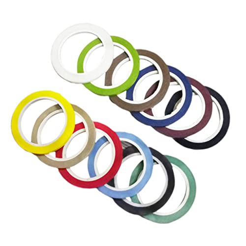 PLAFOPE 12 Rollen Farbiges Washi Tape Dünne Klebebänder für Scrapbooking DIY Verpackung und Dekoration Vielseitige Masking Tapes für Kalender Bücher und Kunstprojekte PLAFOPE 12 Rollen Farbiges Washi Tape Dünne Klebebänder für Scrapbooking DIY Verpackung und Dekoration Vielseitige Masking Tapes für Kalender Bücher und Kunstprojekte von PLAFOPE