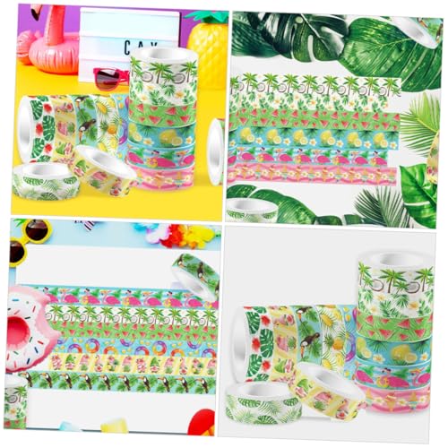 PLAFOPE 12 Rollen Washi Tape Selbstklebend Papier DIY Scrapbooking Klebeband Dekorativ für Planer Tagebücher Geschenkverpackung Kreativ und Leicht Abreißbar PLAFOPE 12 Rollen Washi Tape Selbstklebend Papier DIY Scrapbooking Klebeband Dekorativ für Planer Tagebücher Geschenkverpackung Kreativ und Leicht Abreißbar von PLAFOPE