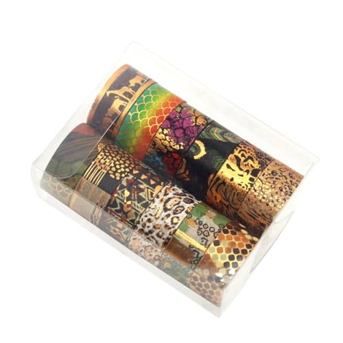 PLAFOPE 12 Rollen Washi Tape Tiere Dekoratives Klebeband für Scrapbooking DIY Geschenkverpackung Planer Aufkleber PLAFOPE 12 Rollen Washi Tape Tiere Dekoratives Klebeband für Scrapbooking DIY Geschenkverpackung Planer Aufkleber von PLAFOPE