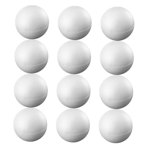 PLAFOPE 12 Stück Teiliges Runde Schaumstoffbälle Leichte Sichere Bastel Kugeln aus Langlebigem Schaumstoff für DIY projekte Schule und Dekoration PLAFOPE 12 Stück Teiliges Runde Schaumstoffbälle Leichte Sichere Bastel Kugeln aus Langlebigem Schaumstoff für DIY projekte Schule und Dekoration von PLAFOPE