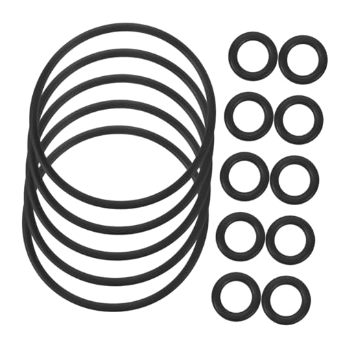PLAFOPE 15 Stück Teiliges O Ring für Kombiventile Langlebige Dichtungsringe aus Silikon Kompatibel mit Jandy Hochwertig Widerstandsfähig gegen Chemikalien für Pool und Spa Ventile von PLAFOPE