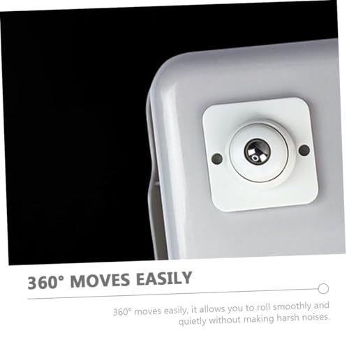 PLAFOPE 16 Stück Selbstklebende Möbelrollen Schwenkbare Lenkrollen für Aufbewahrungsboxen Mülltonnen Bücherregale Leise Einfach zu Montieren Weiß Edelstahl PLAFOPE 16 Stück Selbstklebende Möbelrollen Schwenkbare Lenkrollen für Aufbewahrungsboxen Mülltonnen Bücherregale Leise Einfach zu Montieren Weiß Edelstahl von PLAFOPE