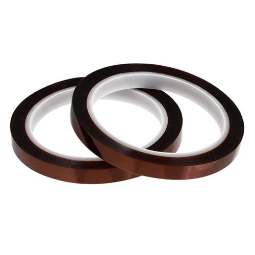 PLAFOPE 2 Rollen Hitzebeständiges Klebeband Für Sublimation Wärmeübertragung Elektronik Reparatur DIY Projekte Keine Rückstände Robust PLAFOPE 2 Rollen Hitzebeständiges Klebeband Für Sublimation Wärmeübertragung Elektronik Reparatur DIY Projekte Keine Rückstände Robust von PLAFOPE