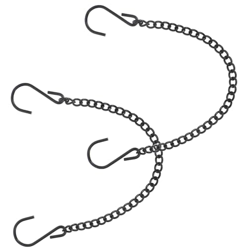 PLAFOPE 2 STÜCK Aufhängeketten aus Robustem Eisen mit S Haken Einfache Installation für Schilder und Pflanzen für Einkaufszentren Supermärkte und Ausstellungen PLAFOPE 2 STÜCK Aufhängeketten aus Robustem Eisen mit S Haken Einfache Installation für Schilder und Pflanzen für Einkaufszentren Supermärkte und Ausstellungen von PLAFOPE
