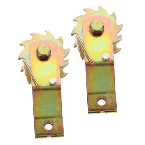 PLAFOPE 2 Stück Drahtseil Spanner aus Stahl mit Zahnraddesign Robuster Kabelspanner für Außenbereich Einfache Anwendung Hohe Zugfestigkeit für Maschendrahtzaun und Spanndraht PLAFOPE 2 Stück Drahtseil Spanner aus Stahl mit Zahnraddesign Robuster Kabelspanner für Außenbereich Einfache Anwendung Hohe Zugfestigkeit für Maschendrahtzaun und Spanndraht von PLAFOPE