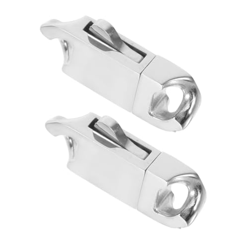 PLAFOPE 2 Stück Edelstahl Federverschluss für Schmuck Robuste Glänzende Verschlüsse für Halsketten und Armbänder Sicherer Verschluss mit Federbelastetem Design für Schmuckherstellung PLAFOPE 2 Stück Edelstahl Federverschluss für Schmuck Robuste Glänzende Verschlüsse für Halsketten und Armbänder Sicherer Verschluss mit Federbelastetem Design für Schmuckherstellung von PLAFOPE