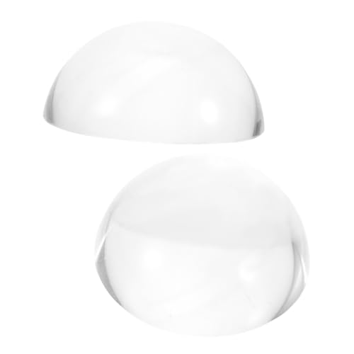 PLAFOPE 2 Stück Glas Halbkuppel Papiergewicht Multifunktional für Kalligraphie Nähen Patchwork Schreibtischdekoration Robust und Vielseitig PLAFOPE 2 Stück Glas Halbkuppel Papiergewicht Multifunktional für Kalligraphie Nähen Patchwork Schreibtischdekoration Robust und Vielseitig von PLAFOPE