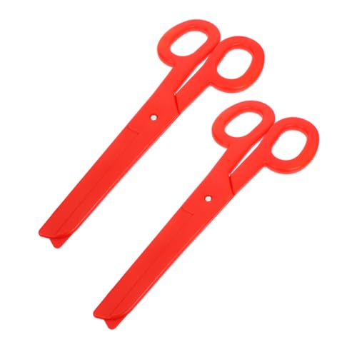 PLAFOPE 2 Stück Große Clownschere Leichte Langlebige Kostümrequisite für Karneval Zirkus Party Foto Requisiten und Bühnenauftritte von PLAFOPE