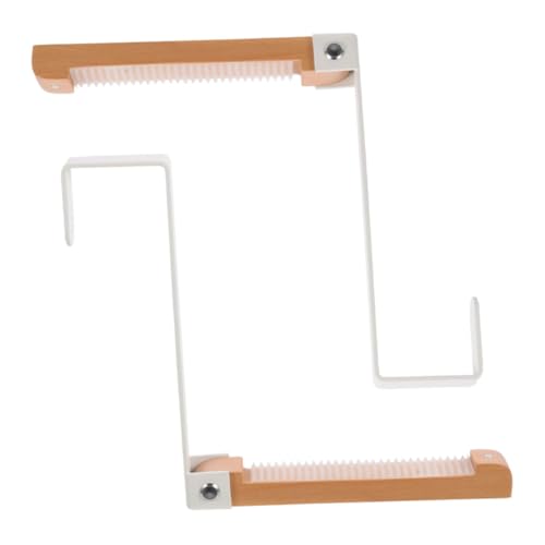 PLAFOPE 2 Stück Klappbare Türhaken Weiß Faltbar Magnetisch Stabil Türaufhänger für Kleidung Handtücher Mäntel Vielseitig Einsetzbar für Bad und Zuhause von PLAFOPE