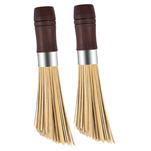 PLAFOPE 2 Stück Küchenbürste mit Griff Multifunktionale Scheuerbürste für Wok Pfannen und Geschirr Praktische Reinigungshilfe für Hartnäckige Verschmutzungen Ergonomisch und Langlebig PLAFOPE 2 Stück Küchenbürste mit Griff Multifunktionale Scheuerbürste für Wok Pfannen und Geschirr Praktische Reinigungshilfe für Hartnäckige Verschmutzungen Ergonomisch und Langlebig von PLAFOPE
