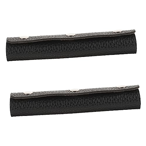 PLAFOPE Reisekoffer Griffhüllen 2 Stück Pu Leder Gepäckgriff Abdeckungen Für Koffer Und Handtaschen Handgriff Schutz Mit Druckentlastung Langlebig Und Praktisch von PLAFOPE