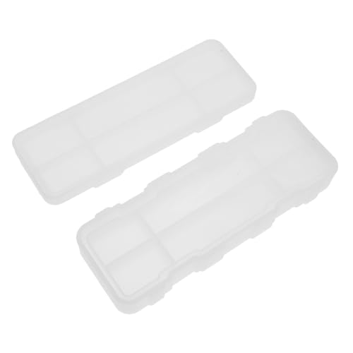 PLAFOPE 2 Stück Silikonform für Epoxidharz Aufbewahrungsbox DIY Kleine Stifteschachtel Gießform Wiederverwendbar für Individuelle Dekoration und Geschenkgestaltung von PLAFOPE