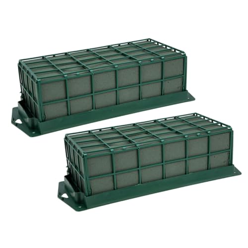 PLAFOPE 2 Stück Teiliges Floristenblock Robustem Steckschaumkäfig Wasserabsorbierend Leicht Kompakt für Frische Blumenarrangements DIY Blumengestecke Hochzeit und Dekoration PLAFOPE 2 Stück Teiliges Floristenblock Robustem Steckschaumkäfig Wasserabsorbierend Leicht Kompakt für Frische Blumenarrangements DIY Blumengestecke Hochzeit und Dekoration von PLAFOPE