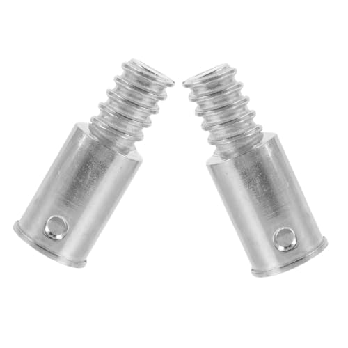 PLAFOPE 2 Stück Teiliges Gewindeadapter Besenstiele Metall Langlebiger Amerikanischer Gewindeanschluss Kompatibel mit Verlängerungsstangen und Reinigungspolen Einfache Montage Stabiler PLAFOPE 2 Stück Teiliges Gewindeadapter Besenstiele Metall Langlebiger Amerikanischer Gewindeanschluss Kompatibel mit Verlängerungsstangen und Reinigungspolen Einfache Montage Stabiler von PLAFOPE