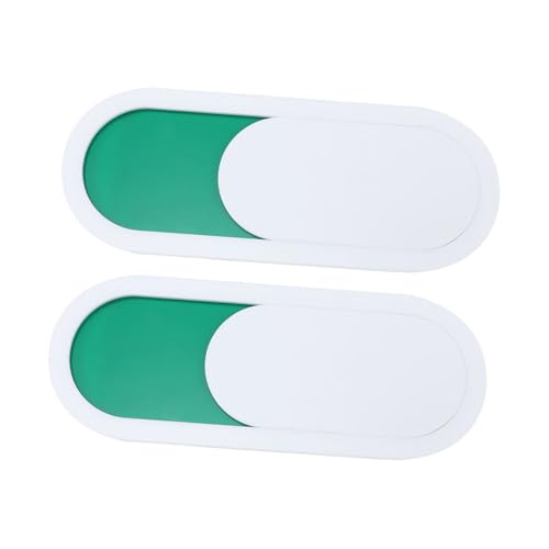 PLAFOPE 2 Stück Toilettenschild Türschild Pmma Besetzt Frei Badezimmer Türschilder Weiß ohne Aufdruck für Wc Bad Tür Nutzungsschild von PLAFOPE