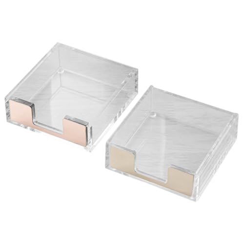 PLAFOPE 2 Stück Transparenter Memo notizhalter mit Großem Fassungsvermögen Praktischer Schreibtisch organizer und Papierclip halter für Büro und Schule Elegante Rosen Goldfarben PLAFOPE 2 Stück Transparenter Memo notizhalter mit Großem Fassungsvermögen Praktischer Schreibtisch organizer und Papierclip halter für Büro und Schule Elegante Rosen Goldfarben von PLAFOPE