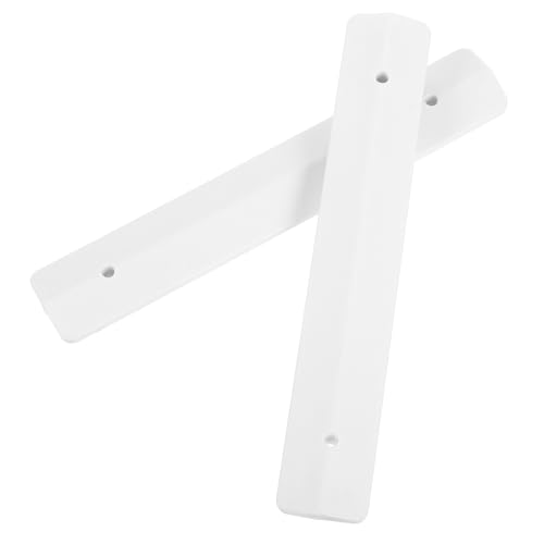PLAFOPE 2 Stück Weiße Lochplatten Verbindungsstücke für Wandorganizer Stabiler Halter für Werkzeug und Küchenzubehör Einfache Montage Flexibles Regalsystem für Garage und Arbeitsbereich von PLAFOPE