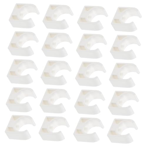 PLAFOPE 20 Stück Motorhalter Kunststoff Klammer U förmig Motorhalterung Kompatibel mit Motoren Vielseitig für DIY Projekte Leicht und Langlebig von PLAFOPE