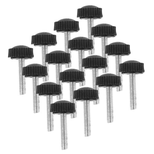 PLAFOPE 20 Stück Teiliges Hand rändelschrauben mit Gummikopf Einfach Handfestziehbar Gerändelter Griff für Vielseitige Befestigung Reibungslose Drehung für Mechanische Anwendungen PLAFOPE 20 Stück Teiliges Hand rändelschrauben mit Gummikopf Einfach Handfestziehbar Gerändelter Griff für Vielseitige Befestigung Reibungslose Drehung für Mechanische Anwendungen von PLAFOPE