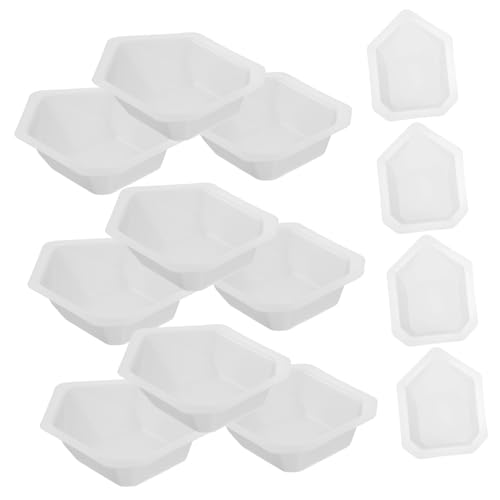 PLAFOPE 20 Stück Teiliges Wiegeschalen Stabilem Kunststoff Bootförmige Pulver waagschalen mit Präzisen Skalenmarkierungen Wiederverwendbar Leicht zu Reinigen Vielseitig für Labor und von PLAFOPE