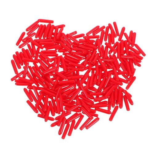 PLAFOPE 200 Stück Tweezers Tip Covers Elastisch PVC Schutzhüllen Für Wimpernverlängerung Kosmetik Salon Zuhause Kompatibel Mit Gesichtszupfpinzetten Haarentfernung Pinzetten von PLAFOPE