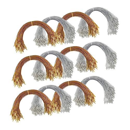 PLAFOPE 200Stücke Weihnachten Aufhänger Seile Lange Silberfarbene Schnur DIY Dekoration für Christbaum Wiederverwendbare Hängende Seile für Kreative PLAFOPE 200Stücke Weihnachten Aufhänger Seile Lange Silberfarbene Schnur DIY Dekoration für Christbaum Wiederverwendbare Hängende Seile für Kreative von PLAFOPE