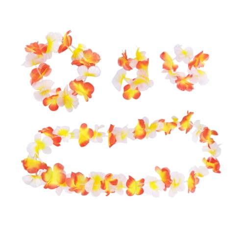 PLAFOPE 3 Satz Teilig Hawaii Girlande Doppelfarbig Rot Weiß Künstliche Blumen Kränze Hals Kopf Handgelenk Dekoration für Luau Strandparty Festliche Hawaii Party Supplies PLAFOPE 3 Satz Teilig Hawaii Girlande Doppelfarbig Rot Weiß Künstliche Blumen Kränze Hals Kopf Handgelenk Dekoration für Luau Strandparty Festliche Hawaii Party Supplies von PLAFOPE