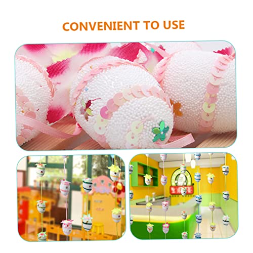 PLAFOPE 3stücke Ostergirlande Osterornament Christbaumspitze Bethlehemstern Hängende Osterdekoration Osterdeko Für Hause Schlafzimmer Auto Büro Kamin Türen Fenster von PLAFOPE