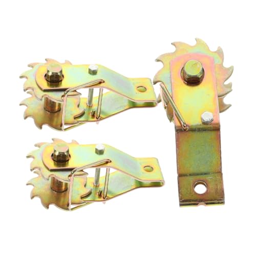 PLAFOPE 3 Stück Teiliges Stahlseil drahtspanner Robuster Drahtspanner mit Ratsche Präzise für Gewächshaus und Outdoor dekoration Vielseitig Einsetzbar und Einfach zu Bedienen von PLAFOPE